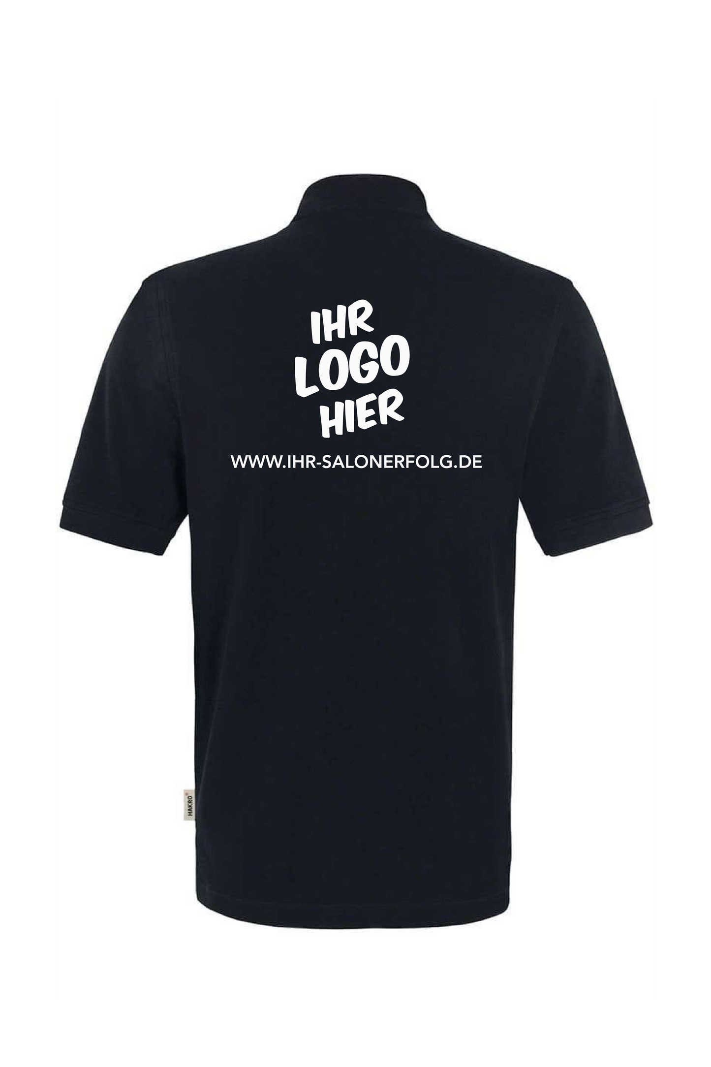 Team Poloshirt Herren schwarz