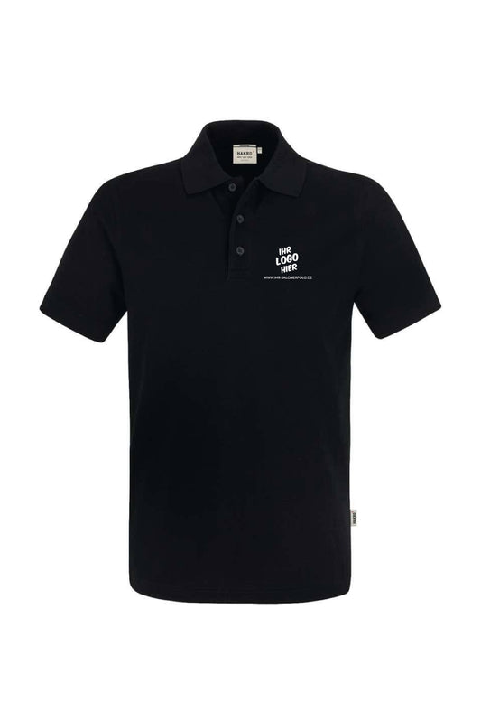 Team Poloshirt Herren schwarz