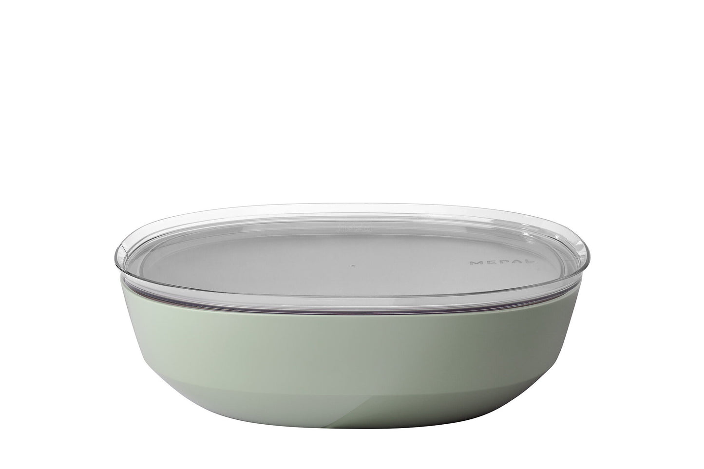 Servierschale Silueta in mint mit durchsichtigem Deckel